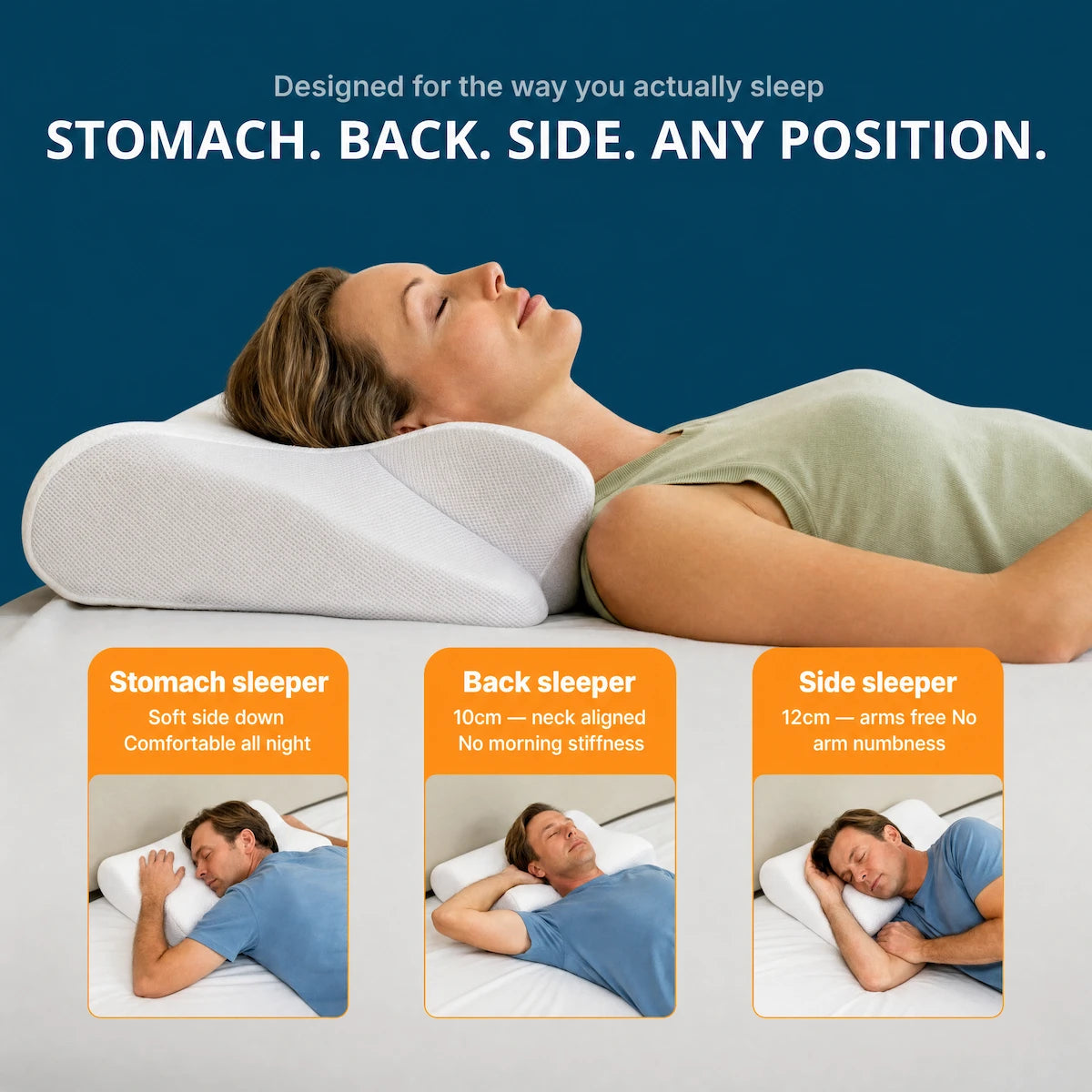 The ERGOLAB Cervical Release Pillow